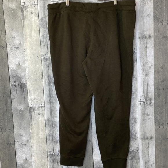 CHAMPION Men’s‎ olive green sweatpants w/ pockets and drawstring waist. XXL. EUC - Picture 3 of 11